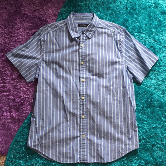 Nautica Other - Nautica blue button down shirt